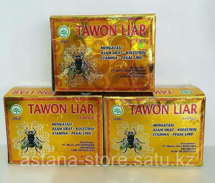 Tawon Liar ( Пчелка ) от боли в мышцах и суставах - фото 3 - id-p97803469