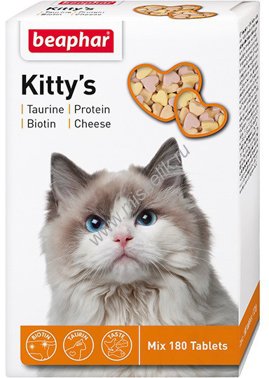 Kitty s Mix 180 т Комплекс витаминов в виде лакомства для кошек - фото 1 - id-p97805091