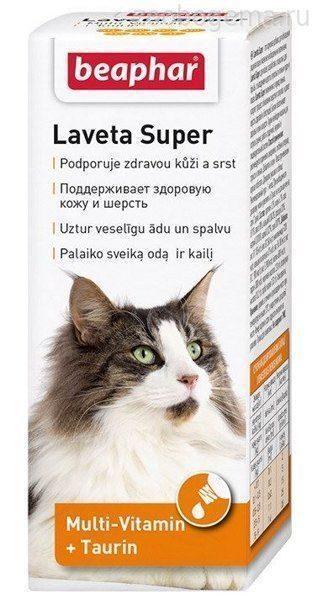 Laveta Super Katze 50 мл - Витамины для шерсти, кошки - фото 1 - id-p97805105