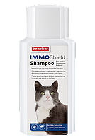 Immo Shield Shampoo cat мысықтарға арналған паразиттерге қарсы сусабын