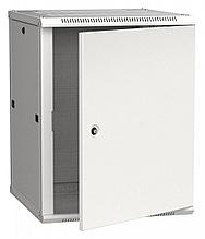 Шкаф монтажный ITK Linea W (LWR3-18U66-MF) 18U 600x600мм пер.дв.металл задн.дв.стал.лист 90кг серый 500мм