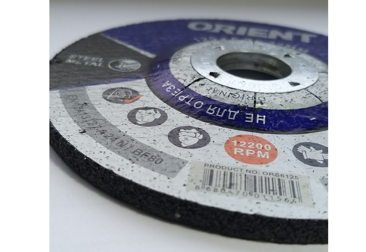 Круг шлифовальный (диск) 125 х 6,0 х 22,3 мм (ORIENT) - фото 3 - id-p97819609