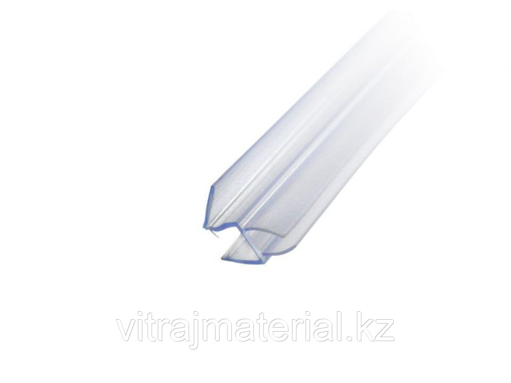Профиль DG-7 уплотнительный прозрачный белый L=2500 мм. для стекла 8 мм.  | FGD-94/2.5 CL