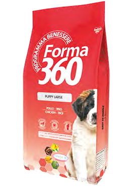 Forma 360 Maxi Puppy Chicken Rice, сухой корм для щенков крупных пород с курицей и рисом