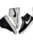 Кеды Nike Blazer чвбн чер лого, фото 5