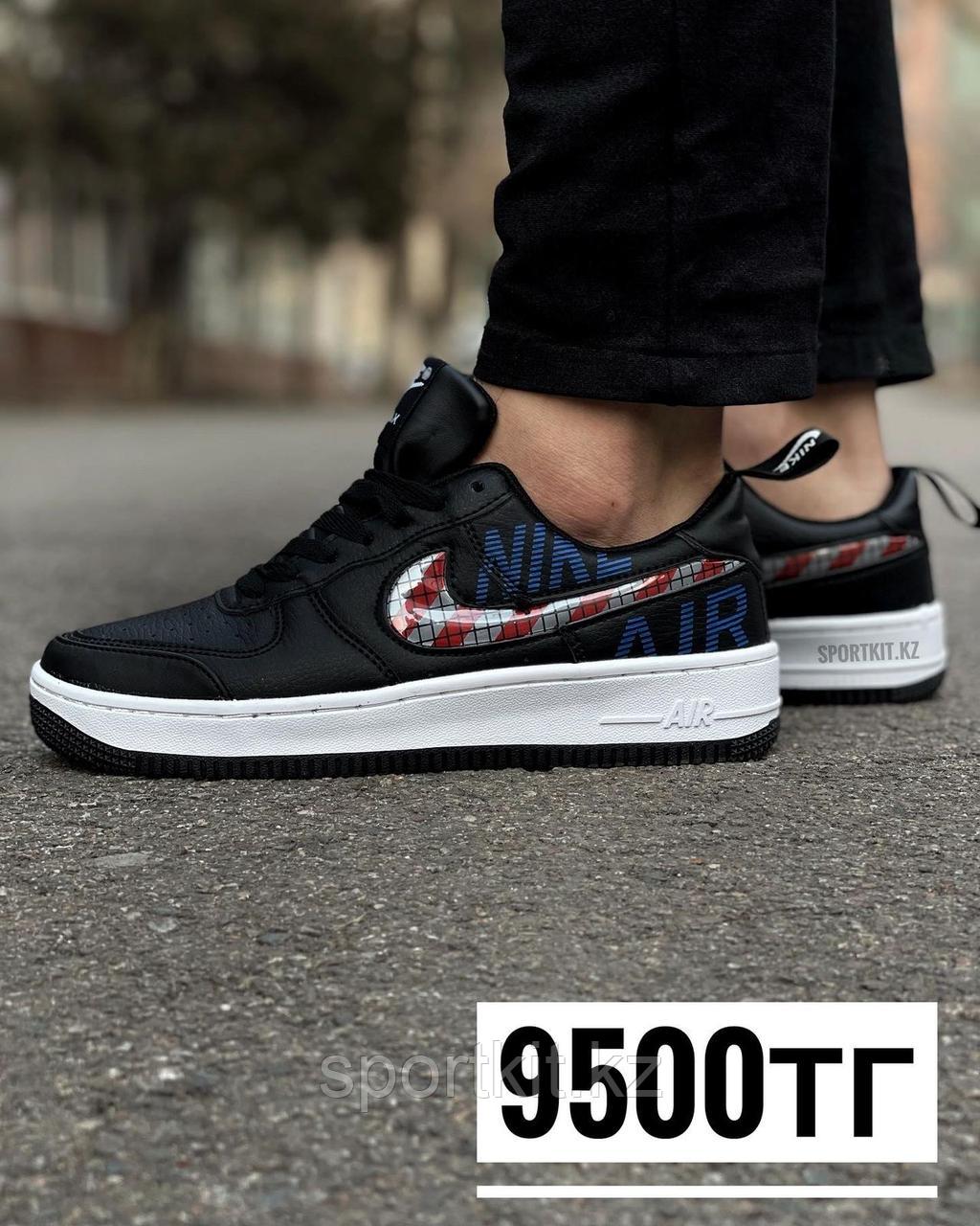 Кеды Nike Air Force чвбн сит сетка лого 335-7