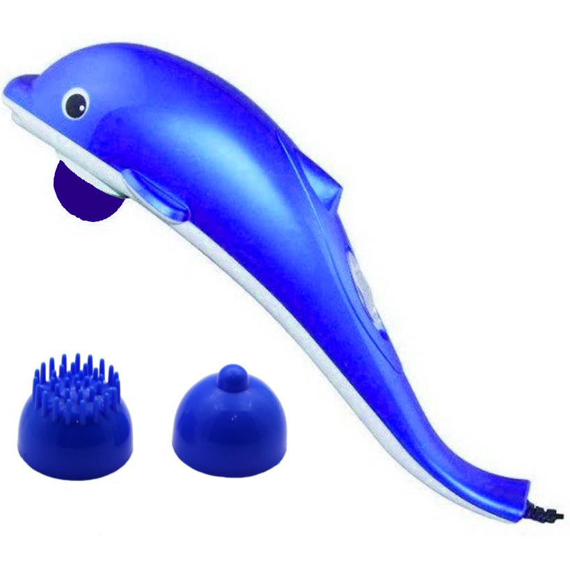 Массажер "Дельфин" 3 типа массажа синий - фото 1 - id-p97822962