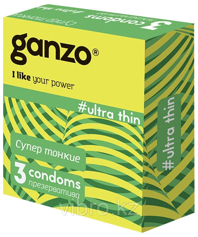 Презервативы GANZO Ultra Thin № 3