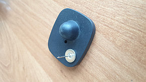 РЧ Антикражный Датчик Mini Square 40х50 мм с гвоздиком, фото 4