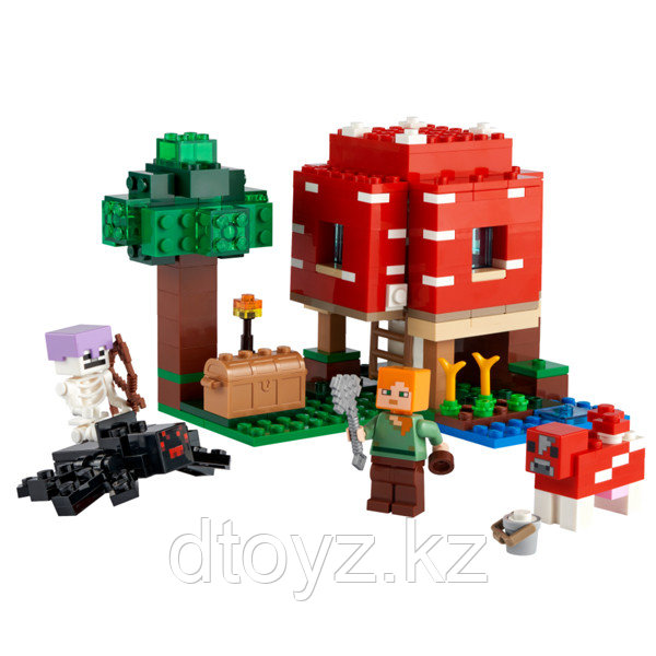 Lego Minecraft 21179 Грибной дом - фото 2 - id-p97803062