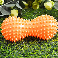 Массажер для тела с шипами Ежик оранжевый