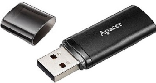 Флешка USB Apacer AH25B,64GB цвет черный