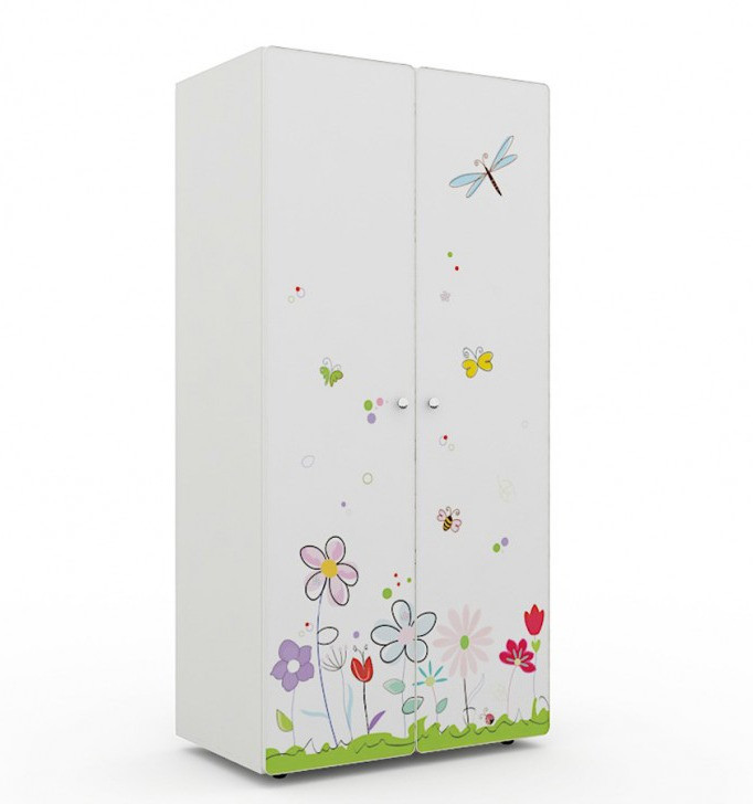 Детский шкаф для белья Цветочный сны