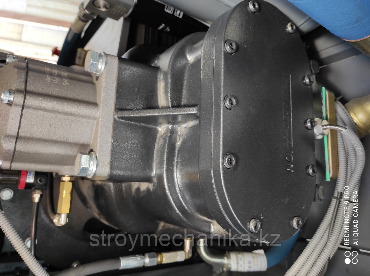 Дизельный винтовой компрессор модели Borey 55-7F на шасси - фото 4 - id-p97835417