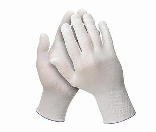 Перчатки нейлоновые 13 класс (белые)