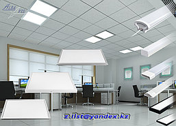 Led панель светодиодная на потолок 45 ватт. Офисный светодиодный светильник под Армстронг на потолок - 45 W., фото 2