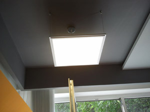 Панель Led на потолок 80 ватт. Офисный светодиодный светильник на потолок под Армстронг 80 W. - фото 6 - id-p97838424