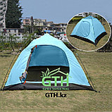 Двухслойная палатка на 4-х человек Tuohai-6224. 370x210x150 см. Доставка., фото 2