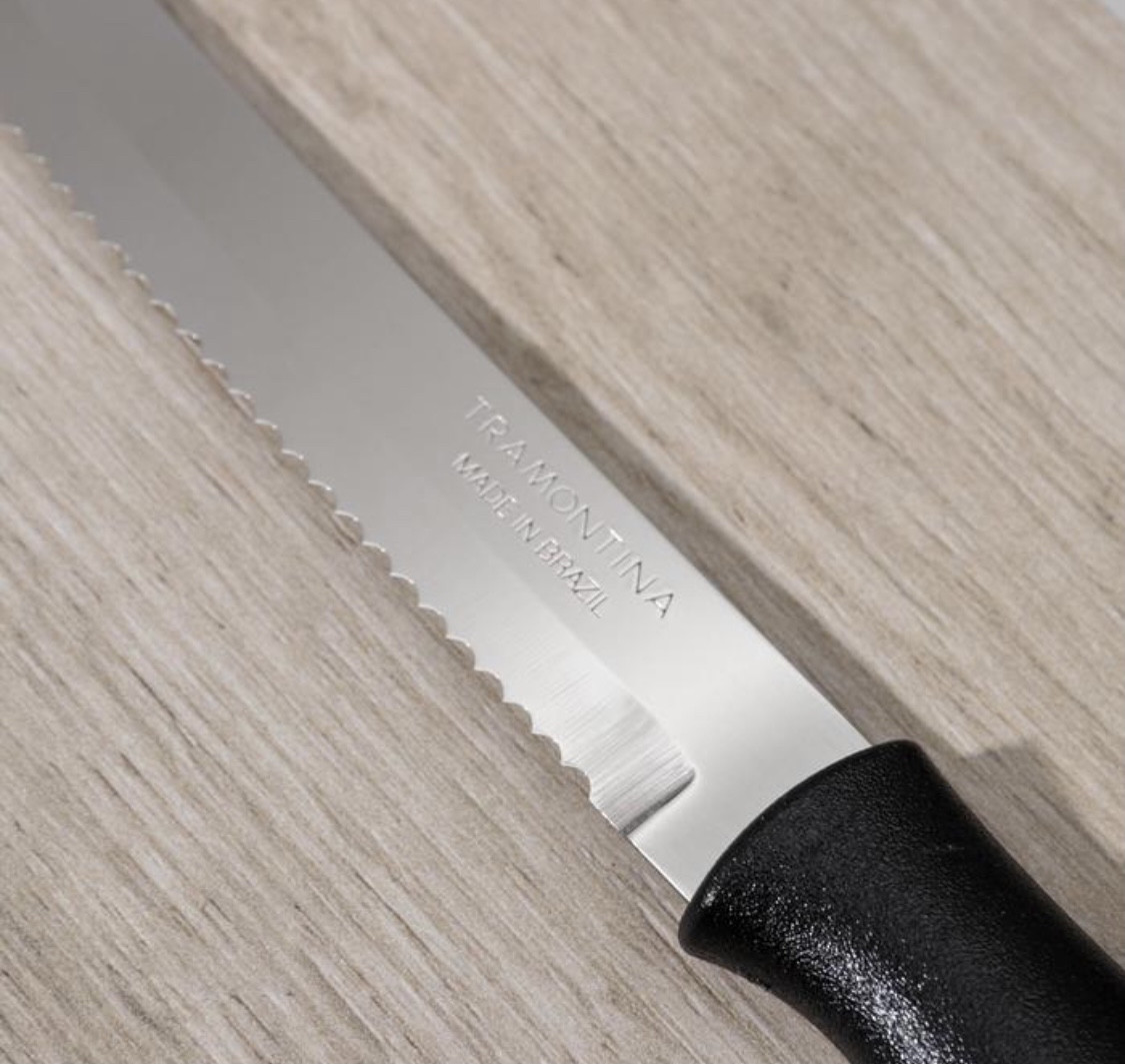 Нож кухонный TRAMONTINA Athus для мяса, лезвие 12,7 см, сталь AISI 420 - фото 3 - id-p97847122