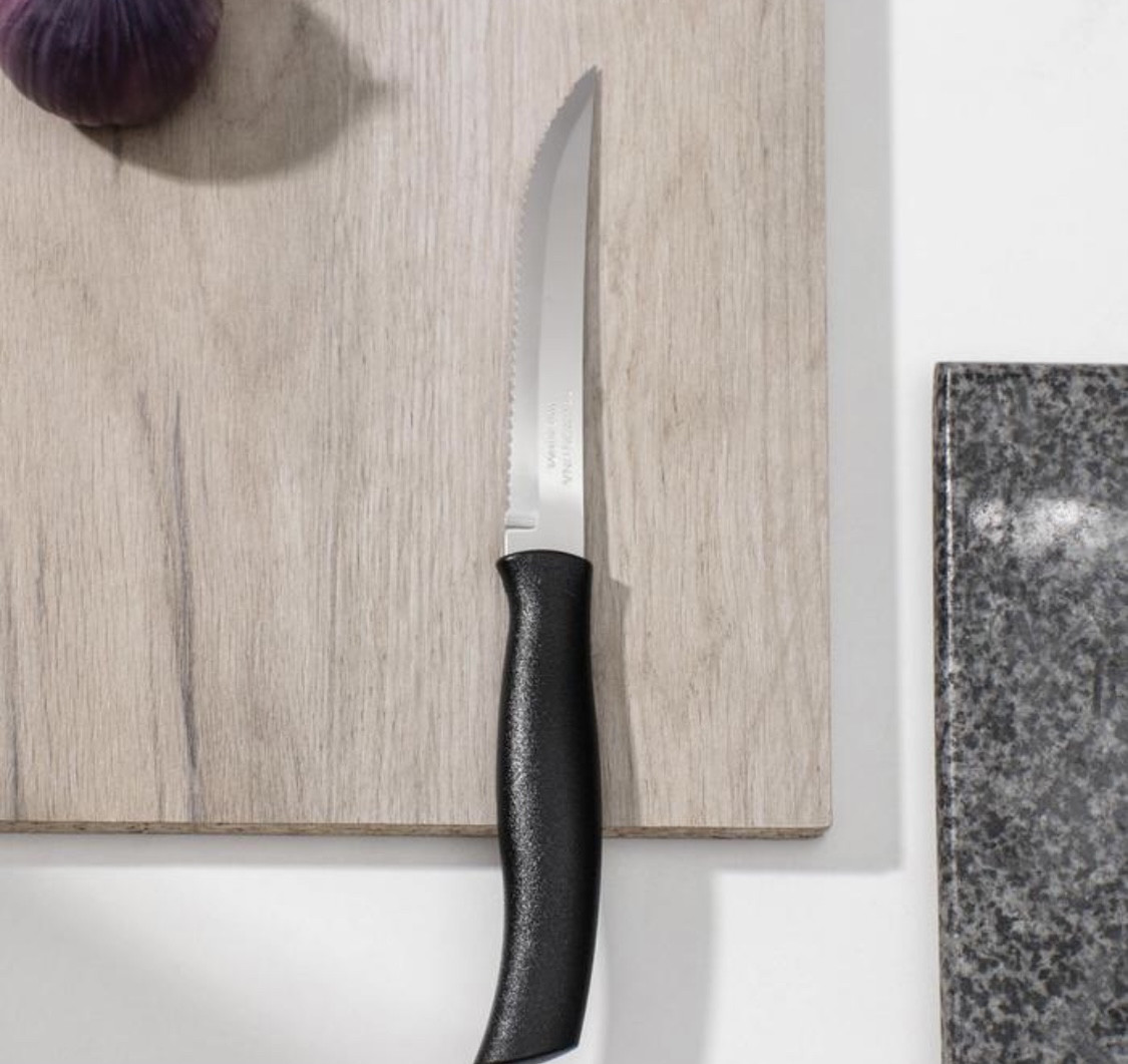 Нож кухонный TRAMONTINA Athus для мяса, лезвие 12,7 см, сталь AISI 420 - фото 1 - id-p97847122