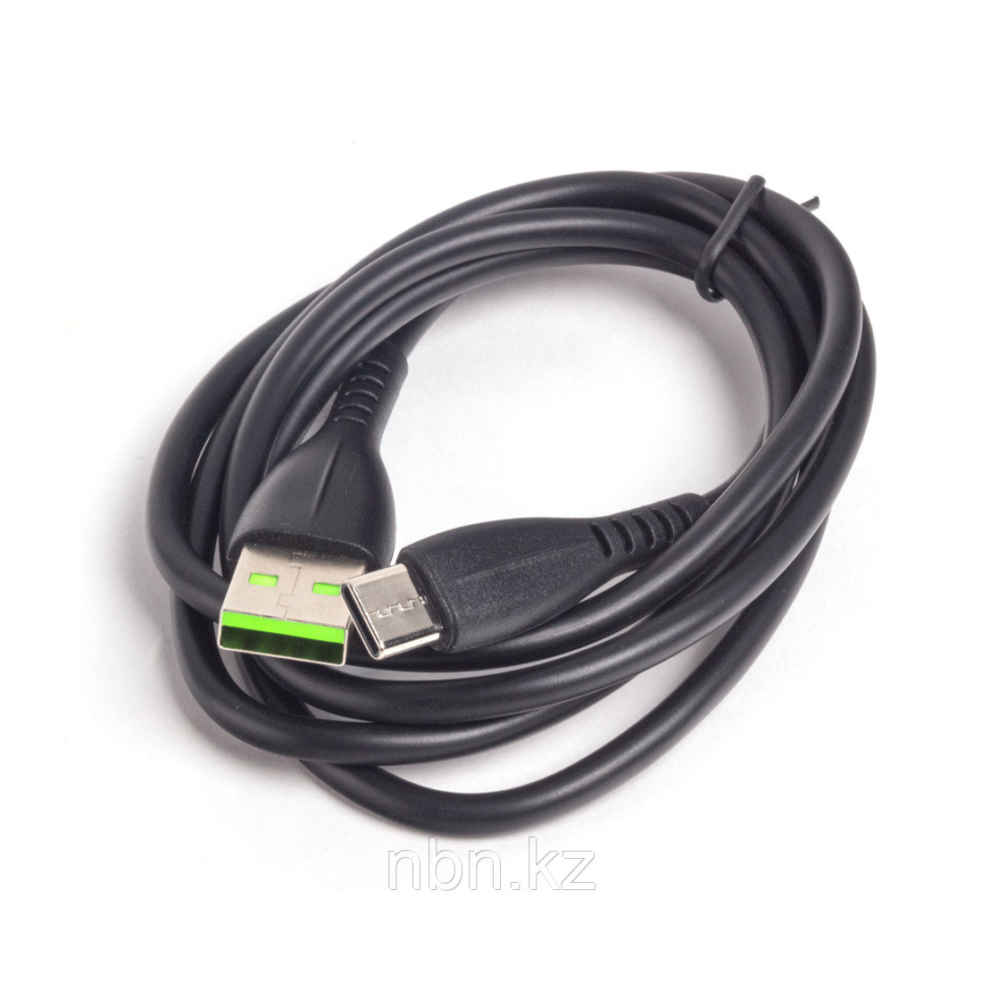 Интерфейсный кабель Awei Type-C CL-115T 2.4A 1m Чёрный - фото 2 - id-p97847264