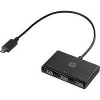 Адаптер HP Europe USB-C to 3 USB-A Hub (Z6A00AA)