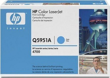 Картридж HP Europe/Q5951A/Лазерный/голубой | [оригинал]