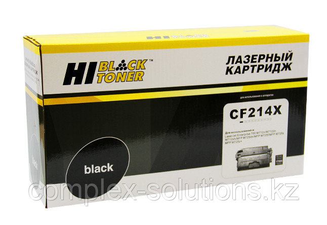 Картридж Hi-Black [CF214X] для H-P LJ Pro 700 M712n | dn | xh | M715 | M725dn, 17,5K | [качественный дубликат]
