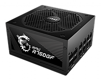Модульный Блок питания MSI MPG A750GF 750W TAZ27640 Модульный Блок питания MSI MPG A750GF 750W