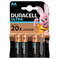 Батарейка DURACELL ULTRA AA 4шт 1.5V LR6