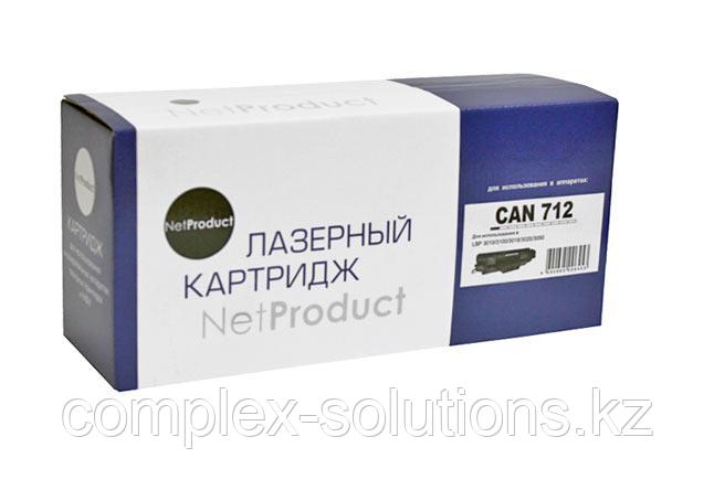 Картридж NetProduct [№712] для Canon LBP-3010 | 3100, 1,5K | [качественный дубликат]