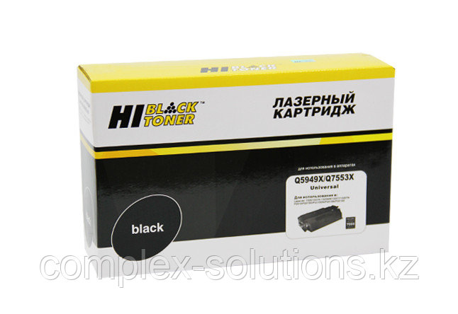 Картридж Hi-Black [Q5949X | Q7553X] для H-P LJ P2015 | 1320 | 3390 | 3392, Универсальный, 7K | [качественный