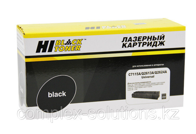 Картридж Hi-Black [C7115A | Q2613A | Q2624A] для H-P LJ 1200 | 1300 | 1150, Универсальный, 2,5K |