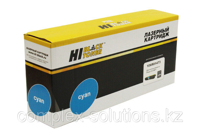 Тонер картридж Hi-Black [106R01473] для Xerox Phaser 6121MFP, C, 2,6K | [качественный дубликат]