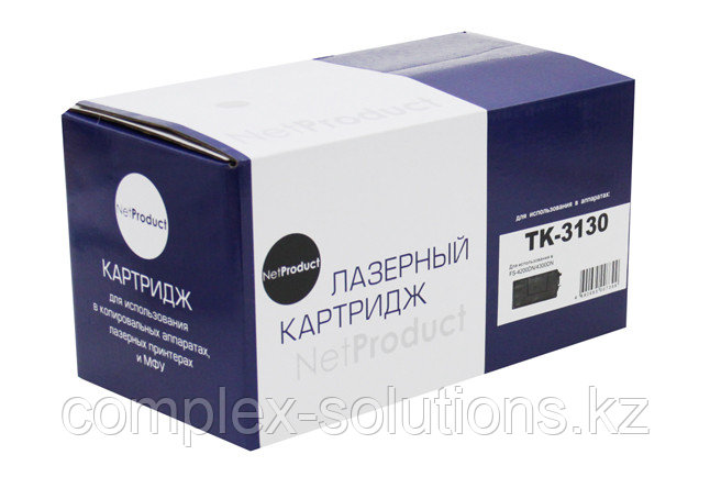 Тонер картридж NetProduct [TK-3130] для Kyocera FS-4200DN | 4300DN, 25K | [качественный дубликат]