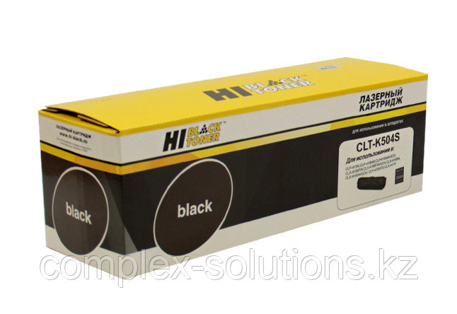Картридж Hi-Black [CLT-K504S] для Samsung CLP-415 | 470 | 475 | CLX-4170 | 4195, Bk, 2,5K | [качественный
