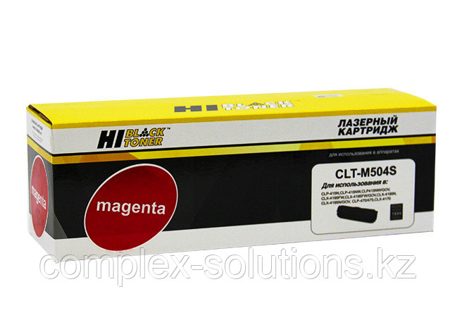 Картридж Hi-Black [CLT-M504S] для Samsung CLP-415 | 470 | 475 | CLX-4170 | 4195, M, 1,8K | [качественный