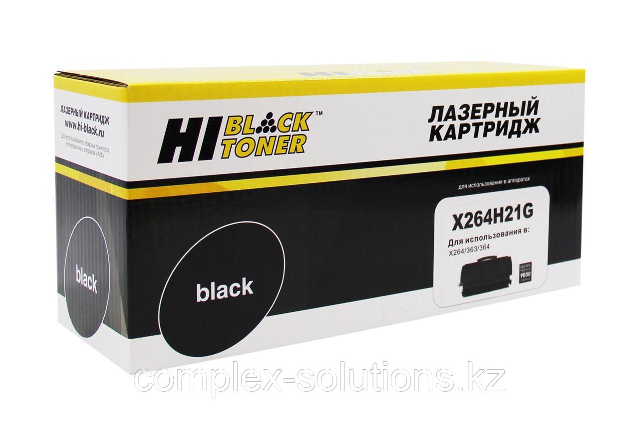 Тонер картридж Hi-Black [X264H21G] для Lexmark X264 | 363 | 364, 9K | [качественный дубликат]