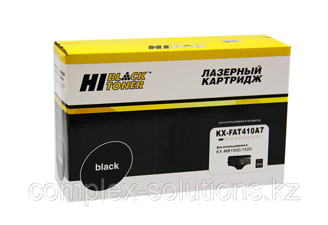 Картридж Hi-Black [KX-FAT410A7] для Panasonic KX-MB1500 | 1520, 2,5K | [качественный дубликат]