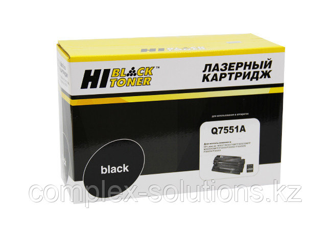 Картридж Hi-Black [Q7551A] для H-P LJ P3005 | M3027MFP | M3035MFP, 6,5K | [качественный дубликат]