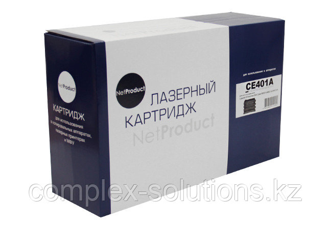 Картридж NetProduct [CE401A] для H-P LJ Enterprise 500 color M551n | M575dn, C, 6K | [качественный дубликат]