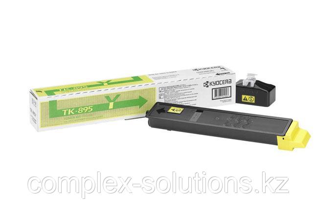 Картридж TK-895Y Kyocera FS-C8020MFP | C8025MFP | C8520MFP | C8525MFP, 6К | [оригинал] жёлтый 1T02K0ANL0