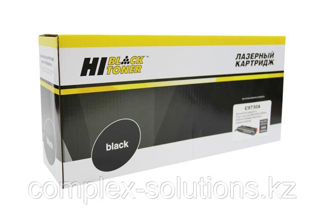 Картридж Hi-Black [C9730A] для H-P CLJ 5500 | 5550, Восстановленный, Bk, 13K | [качественный дубликат]