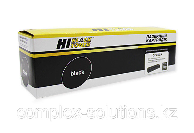 Картридж Hi-Black [CF400X] для H-P CLJ M252 | 252N | 252DN | 252DW | 277n | 277DW, №201X, Bk, 2,8K |