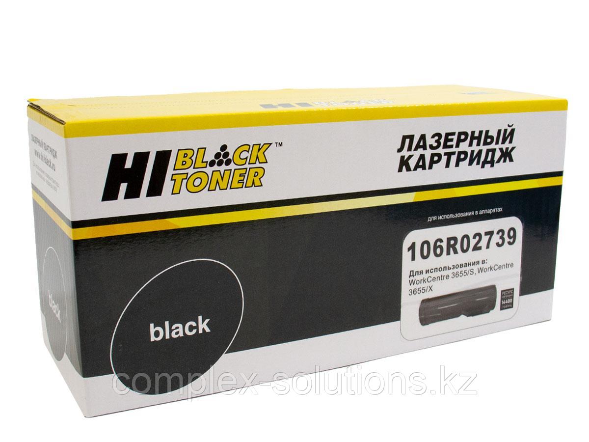 Тонер картридж Hi-Black [106R02739] для Xerox WC 3655X, 14,4K | [качественный дубликат]