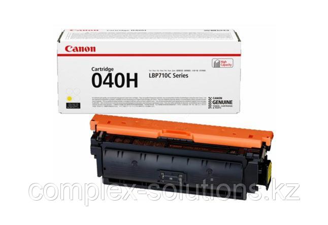 Тонер картридж 040H Y Canon i-SENSYS LBP712Cx 10К | [оригинал] жёлтый 0455C001