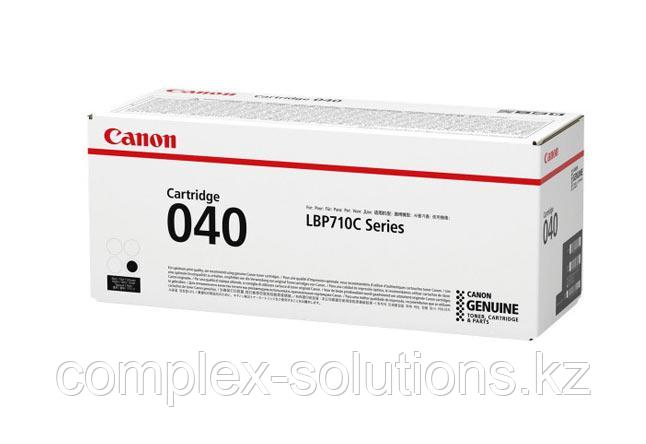 Тонер картридж 040 BK Canon i-SENSYS LBP712Cx 6.3К | [оригинал] чёрный 0460C001