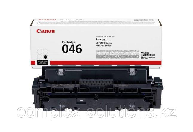 Тонер картридж 046 BK Canon i-SENSYS LBP650, MF730, 2,2К | [оригинал] черный 1250C002
