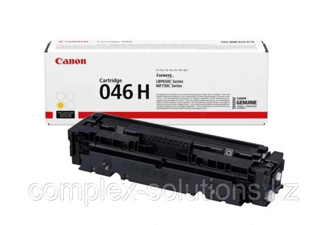 Тонер картридж 046H Y Canon i-SENSYS LBP650, MF730, 5К | [оригинал] желтый 1251C002