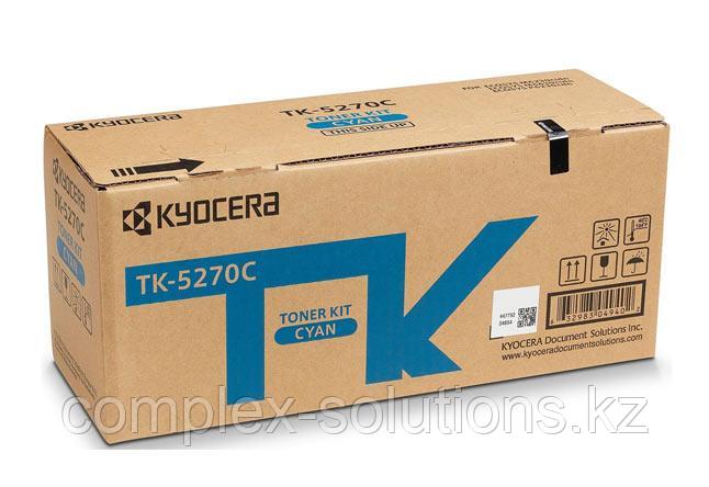Тонер картридж TK-5270C Kyocera P6230cdn | M6230cidn | M6630c, 6К | [оригинал] голубой 1T02TVCNL0